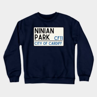 Cardiff City, Ninian Park Crewneck Sweatshirt